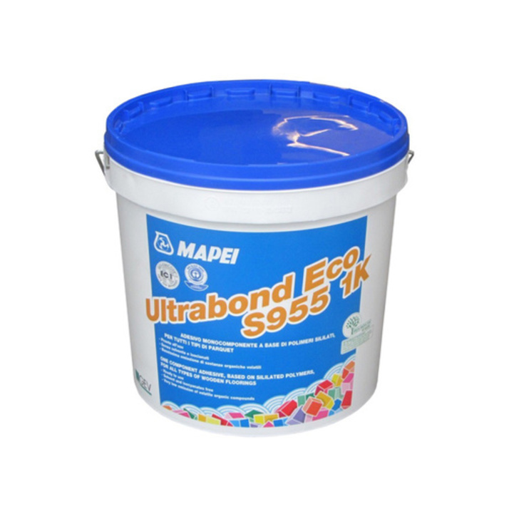 Mapei Ultrabond Eco S955, 1-Component Wood Floor Adhesive 15kg Image 1