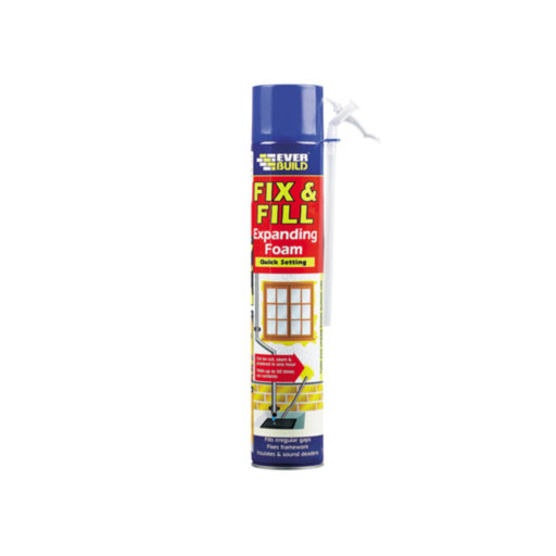 Everbuild Fix & Fill Expanding Foam, 750ml