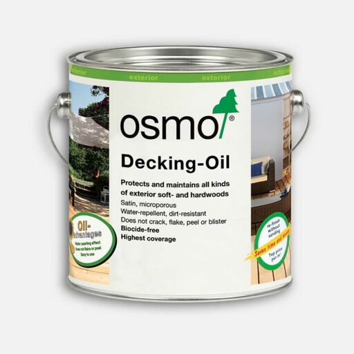 Osmo Decking Oil, Douglas Fir, 2.5L Image 1
