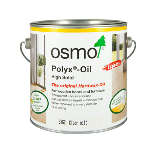 Osmo Polyx-Oil Express, Hardwax-Oil, Clear Matt, 2.5L
