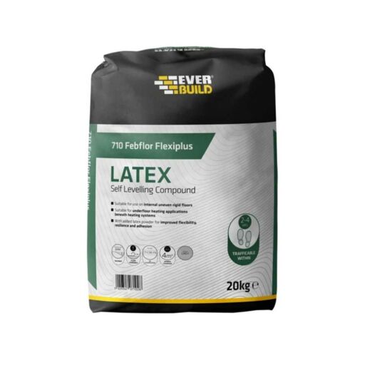 Self Level FlexiPlus Floor Levelling Compound, 20kg